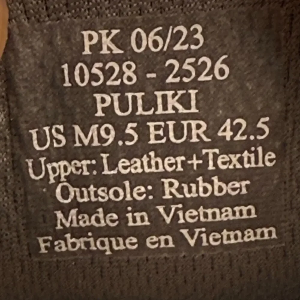 OLUKAI MEN'S 9.5 PULIKI 10528 POI CHARCOAL MSRP $140 NWOB